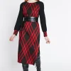 Discount Ana Alcazar Midikleid Soani Rot