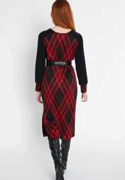 Discount Ana Alcazar Midikleid Soani Rot