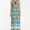 Fashion Ana Alcazar Midikleid Winea Mehrfarbig