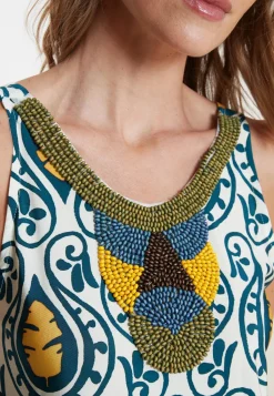 Fashion Ana Alcazar Midikleid Winea Mehrfarbig