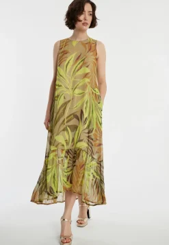 Hot Ana Alcazar Midikleid Zapara Mehrfarbig