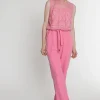 Online Ana Alcazar Mix-Jumpsuit Paddy Rosa