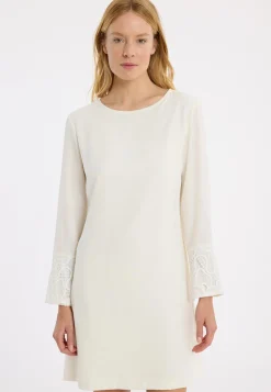 Discount Ana Alcazar Mixkleid Zafeni Weiß