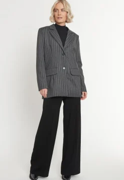 Fashion Ana Alcazar Nadelstreifen Blazer Mesea