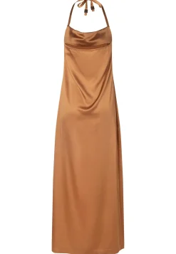Best Ana Alcazar Neckholderkleid Pahamy Braun