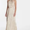 Clearance Ana Alcazar Neckholderkleid Wapina Beige