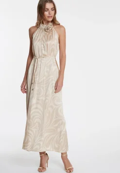 Clearance Ana Alcazar Neckholderkleid Wapina Beige