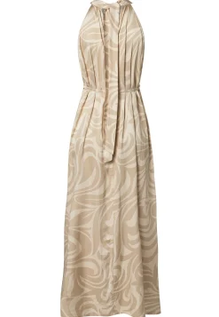 Clearance Ana Alcazar Neckholderkleid Wapina Beige