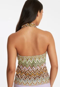 Fashion Ana Alcazar Neckholdertop Paelie