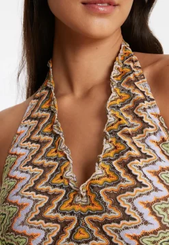 Fashion Ana Alcazar Neckholdertop Paelie