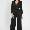 Fashion Ana Alcazar Night-Out Jumpsuit Ejkosa Schwarz