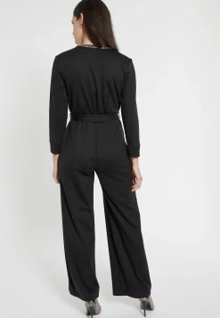 Fashion Ana Alcazar Night-Out Jumpsuit Ejkosa Schwarz