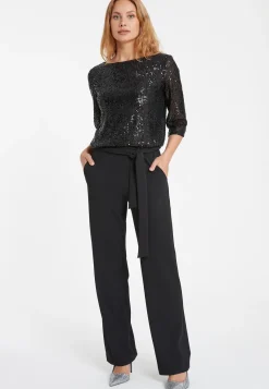 Fashion Ana Alcazar Night-Out Jumpsuit Salka Schwarz