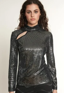 Outlet Ana Alcazar Night-Out Top Ofiba