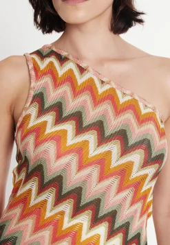Fashion Ana Alcazar One-Shoulder Top Poesa