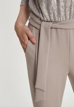 Outlet Ana Alcazar Pailletten Jumpsuit Tafila Silber