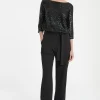 Clearance Ana Alcazar Pailletten Jumpsuit Tafine Schwarz