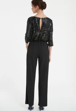 Clearance Ana Alcazar Pailletten Jumpsuit Tafine Schwarz