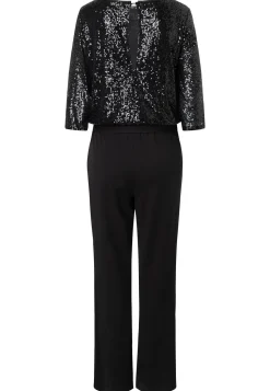 Clearance Ana Alcazar Pailletten Jumpsuit Tafine Schwarz