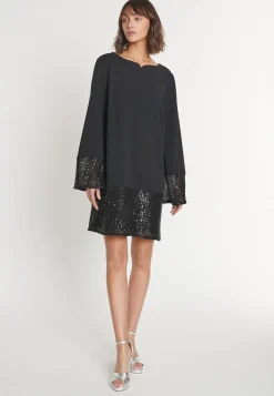 New Ana Alcazar Pailletten Mix Kleid Magola
