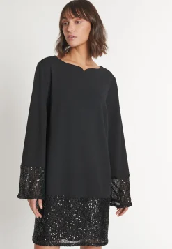 New Ana Alcazar Pailletten Mix Kleid Magola