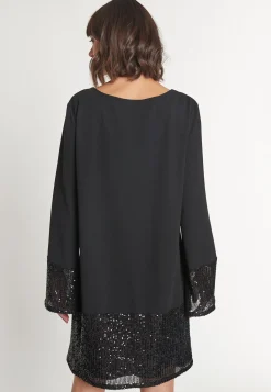 New Ana Alcazar Pailletten Mix Kleid Magola