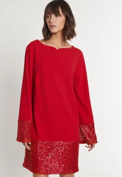 Discount Ana Alcazar Pailletten Mix Kleid Magosa