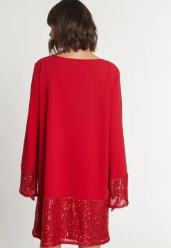 Discount Ana Alcazar Pailletten Mix Kleid Magosa