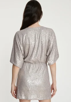 Best Ana Alcazar Paillettenkleid Tafora Silber