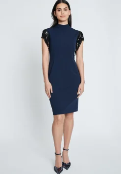 Discount Ana Alcazar Partykleid Imolys Blau