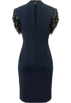 Discount Ana Alcazar Partykleid Imolys Blau