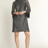 Outlet Ana Alcazar Partykleid Odena Silber