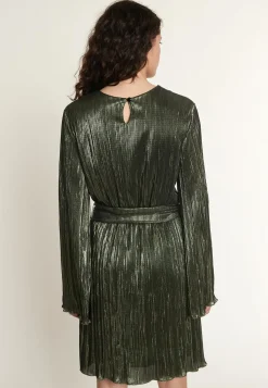 Hot Ana Alcazar Plisseekleid Ogaba Grün