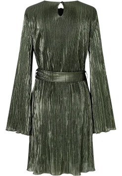 Hot Ana Alcazar Plisseekleid Ogaba Grün