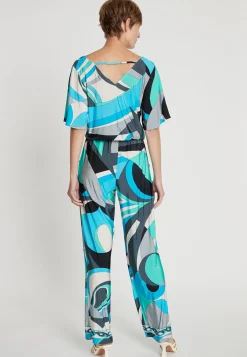 New Ana Alcazar Print Jumpsuit Lotani Mehrfarbig