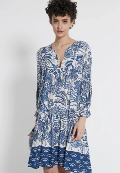 Hot Ana Alcazar Printkleid Famna Blau