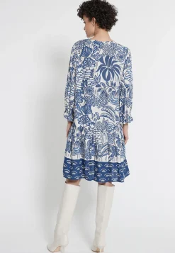 Hot Ana Alcazar Printkleid Famna Blau