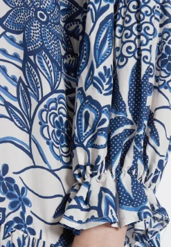 Hot Ana Alcazar Printkleid Famna Blau