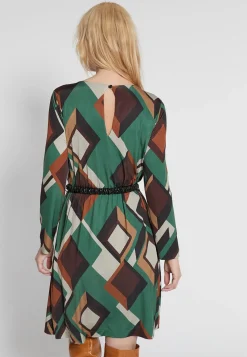 Online Ana Alcazar Printkleid Hipla Grün