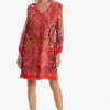 Discount Ana Alcazar Printkleid Zevony Rot