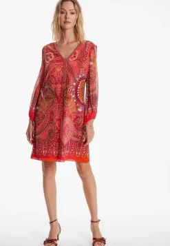 Discount Ana Alcazar Printkleid Zevony Rot