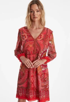 Discount Ana Alcazar Printkleid Zevony Rot