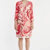 Sale Ana Alcazar Printkleid Zinea Rot