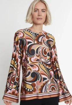 New Ana Alcazar Printshirt Mowony