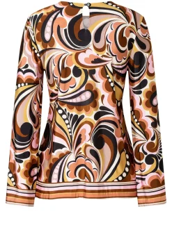 New Ana Alcazar Printshirt Mowony