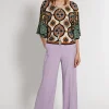 Hot Ana Alcazar Printtop Fesela Mehrfarbig