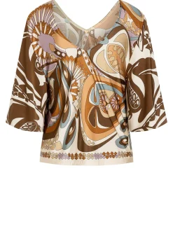 Sale Ana Alcazar Printtop Fisona Braun