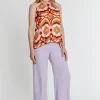 Hot Ana Alcazar Printtop Kamoni