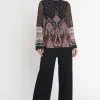New Ana Alcazar Printtop Misina Mehrfarbig