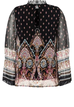 New Ana Alcazar Printtop Misina Mehrfarbig